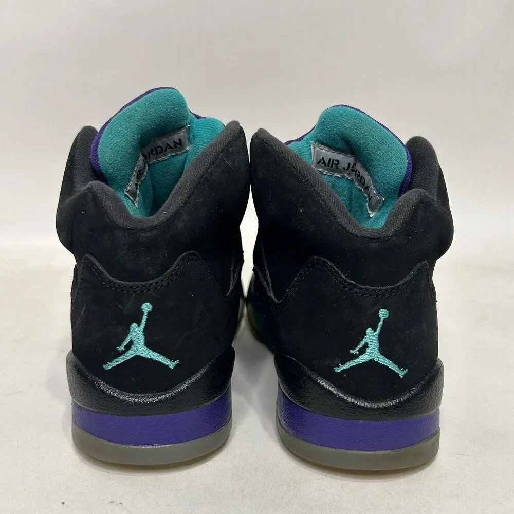 Nike Shoes Air Jordan 5 Retro GS “Black Grape” 2024 - Picture 5 of 8